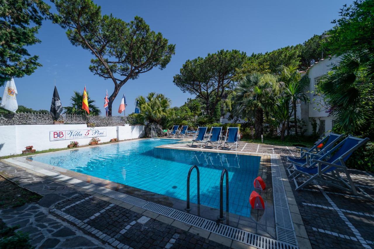Villa Cinque Pini Casamicciola Terme ภายนอก รูปภาพ